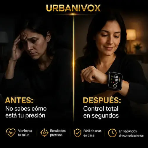PULSEZEN® Tensiómetro Digital de Muñeca