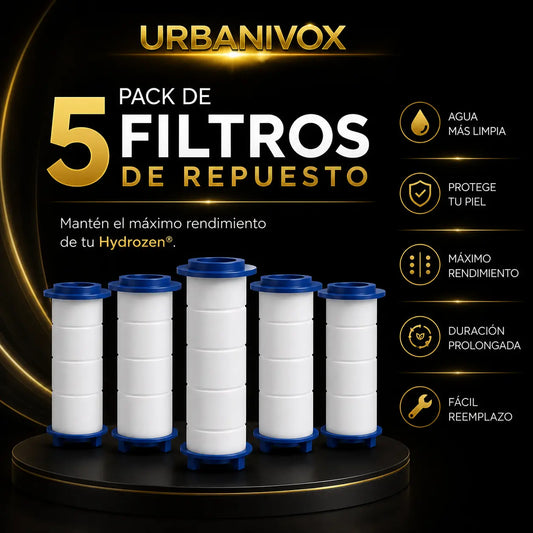 Kit 5 Filtros Para Regadera
