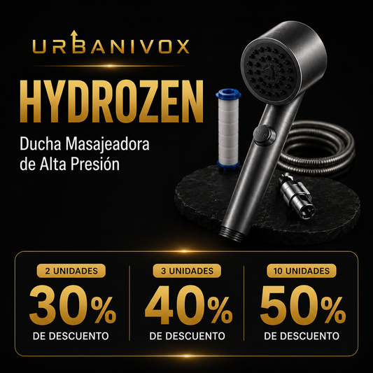 HIDROZEN® Ducha Masajeador Baño
