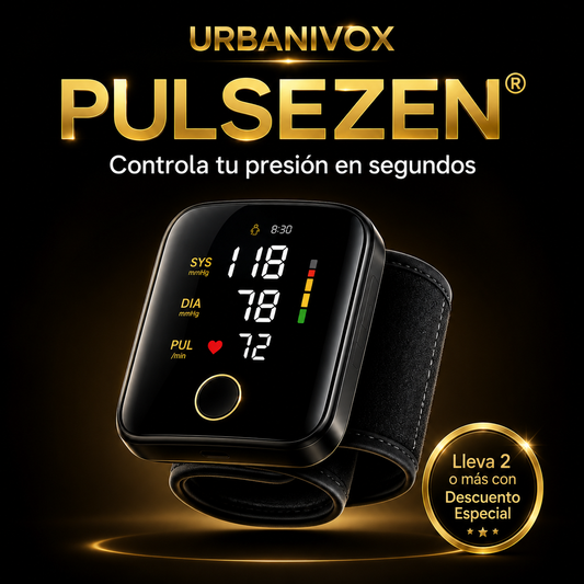 PulseZen® Pulsometro Arterial De Muñeca