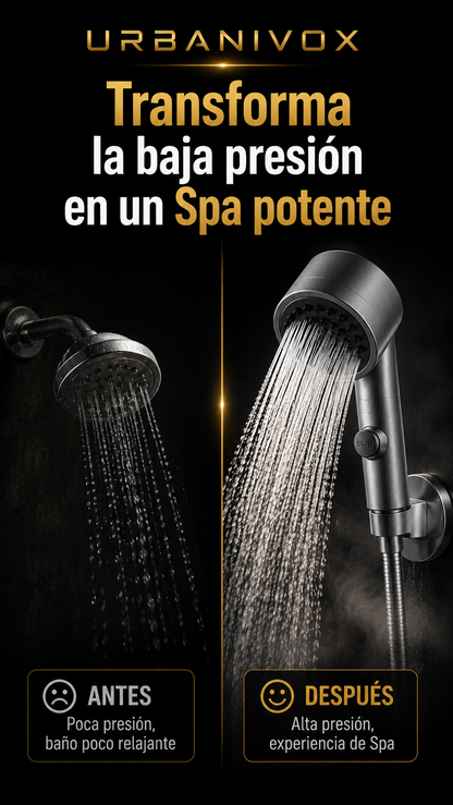 HIDROZEN® Ducha Masajeador Baño