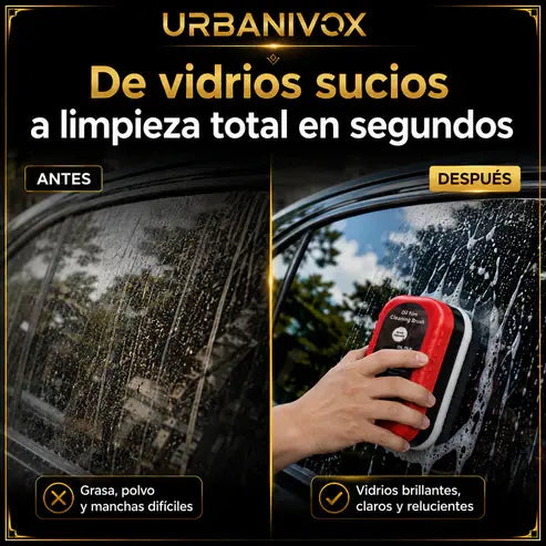 GlassZen® Cepillo Limpiador De Vidrio Carro